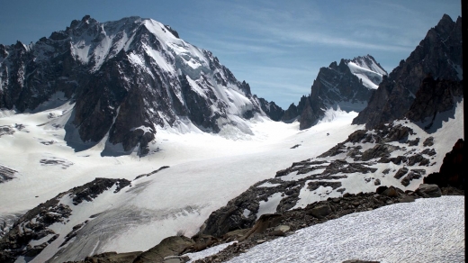 Aiguille d’Argentiere, N-Wand, Massif du Mont-Blanc, Valais