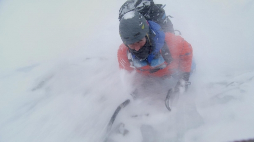 Stephan Siegrist: Chouia Couloir, Berner Oberland