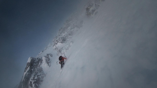 Dani Arnold: Gross Ruchen, N-Wand, Urner Alpen